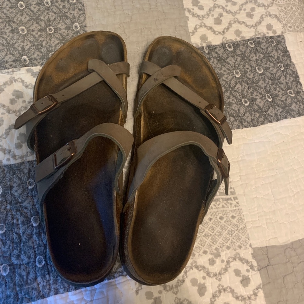 Birkenstock Mayari Sandals Mocha 41/Women 10